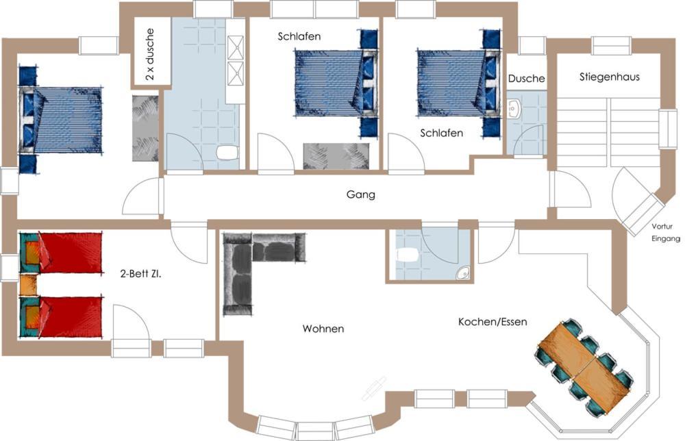 Apartmán Wellnesshaus Cervus See Pokoj fotografie